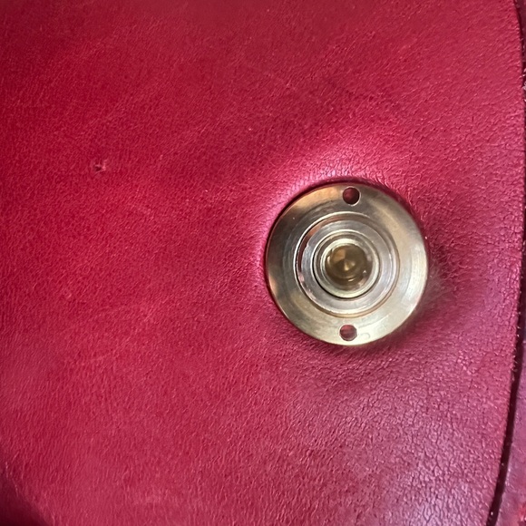 Authentic Coach RARE red vintage Derby bag. Style #9904. - Picture 11 of 14